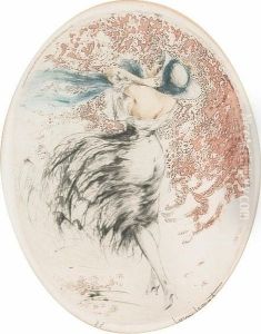 Spring (buds) by Louis Icart
