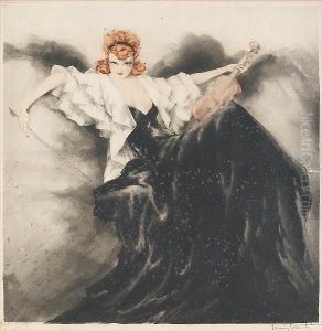 Waltz Echoes by Louis Icart