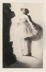 Ballerina In The Wings by Louis Icart