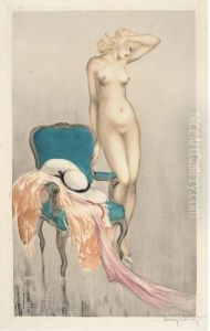 Premiere Rose by Louis Icart