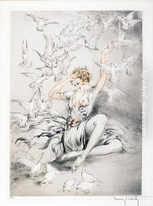 White Wings by Louis Icart
