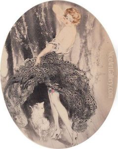 Colored Etching by Louis Icart