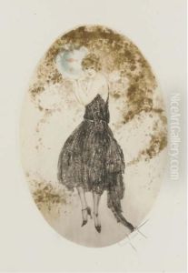 Fishbowl by Louis Icart