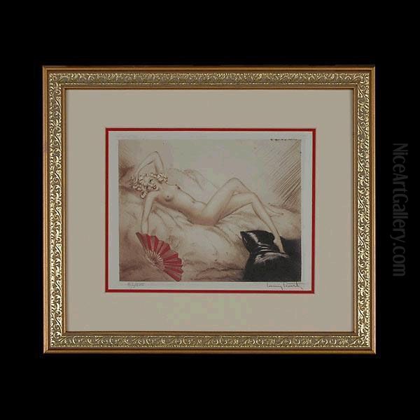 La Siesta, Red Fan. - view 1