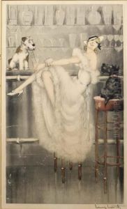 Gay Trio by Louis Icart