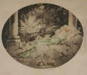 Sleeping Beauty by Louis Icart