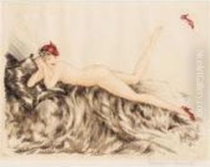 Hoopla (hci 440) by Louis Icart