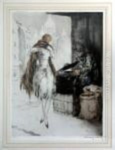 Chestnut Vendor (h./c./i. 335) by Louis Icart