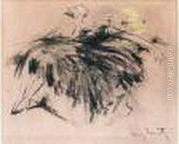 "femme Allongee Au Livre". - view 1