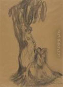 Amor And Psyche>. by Louis Icart
