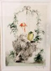 Wishing Well (holland/catania/isen 237) by Louis Icart
