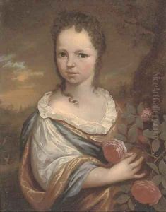 Portrait of a girl by Carel de Moor