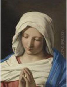The Madonna In Prayer by Giovanni Battista Salvi
