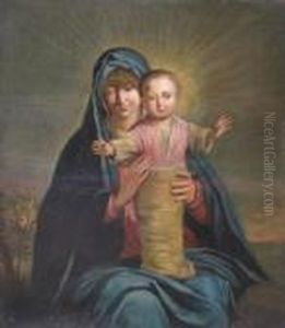 Madonna And Child by Giovanni Battista Salvi