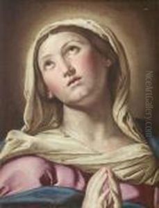The Madonna In Prayer by Giovanni Battista Salvi