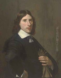 Portrait of a gentleman, half-length, holding gloves in his left hand