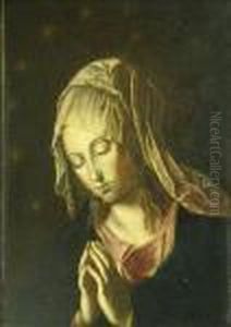 The Madonna At Prayer by Giovanni Battista Salvi