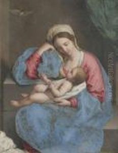 Vierge A L'enfant Au Chardonneret Vierge A L'enfant Au Chardonneret