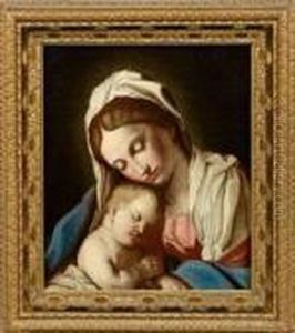 Hl. Maria Mit Demschlafenden Kind