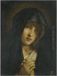 The Virgin At Prayer by Giovanni Battista Salvi