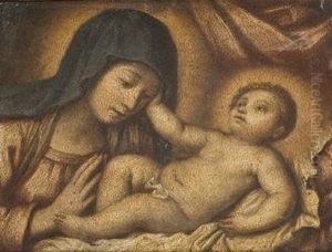 Vierge A L'enfant by Giovanni Battista Salvi
