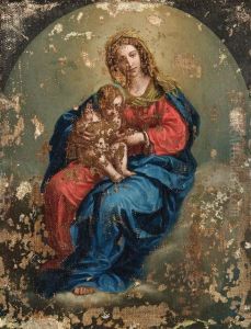 Madonna Auf Der Wolkenbank