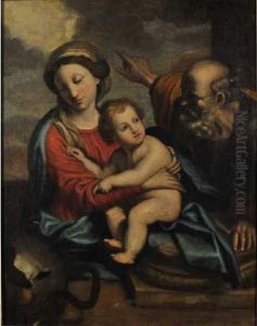 Sainte Famille by Giovanni Battista Salvi