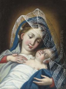 The Madonna And Child by Giovanni Battista Salvi