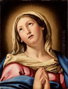 Madonna Orante by Giovanni Battista Salvi