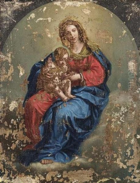 Salvi, Giovanni Battista Called Sassoferrato . Madonna With Child - view 1