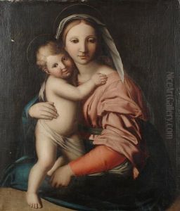 The Madonna And Child by Giovanni Battista Salvi