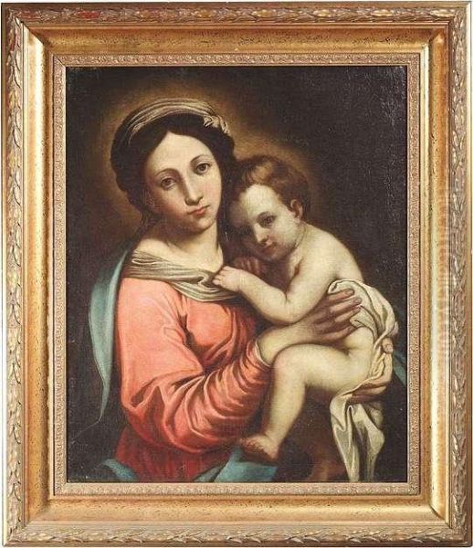 Salvi, Giovanni Battista Called Sassoferrato . Madonna With Child - view 1