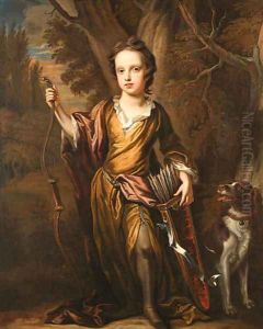 Portrait of a young Boy by Sir John Baptist de Medina