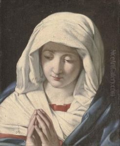 The Virgin At Prayer by Giovanni Battista Salvi