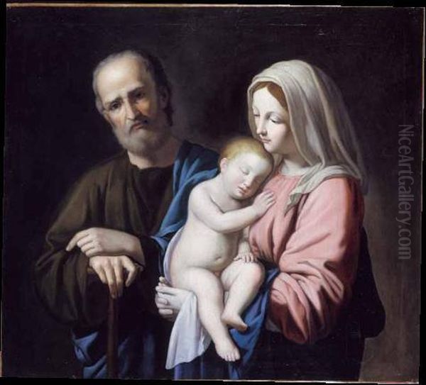 Madonna Con Il Bambino E San Giuseppe C - view 1