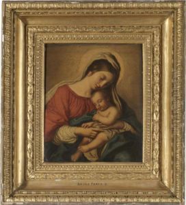The Madonna And Child by Giovanni Battista Salvi