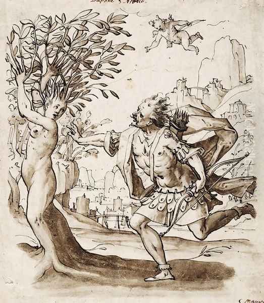 Apollo and Daphne - view 1