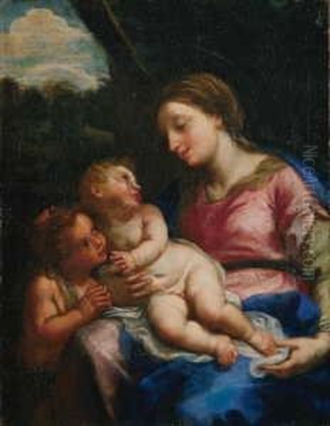 Madonna Mit Kind Und Dem Johannesknaben. - view 1