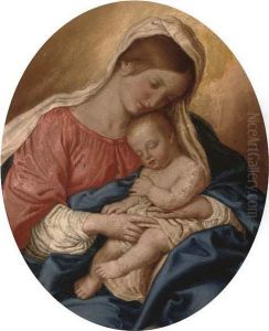 The Madonna And Child by Giovanni Battista Salvi