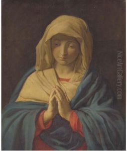 The Virgin At Prayer by Giovanni Battista Salvi