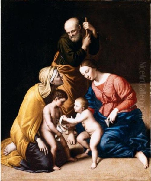 The Holy Family With The Infant Saint John The Baptist And Saint Elizabeth - view 1