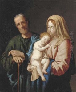 The Holy Family by Giovanni Battista Salvi