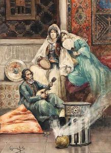 The mandolin serenade by Juan Jimenez Martin