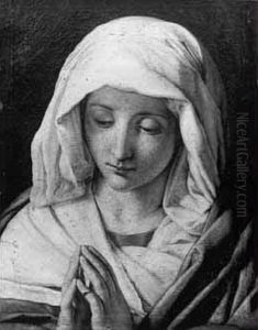 Vierge En Priere by Giovanni Battista Salvi