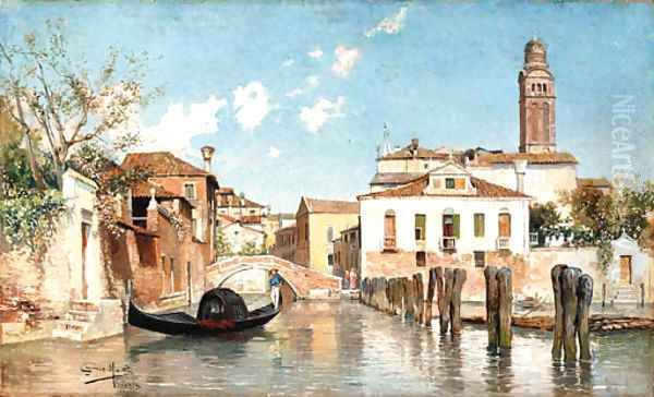 A canal in Venice - view 1