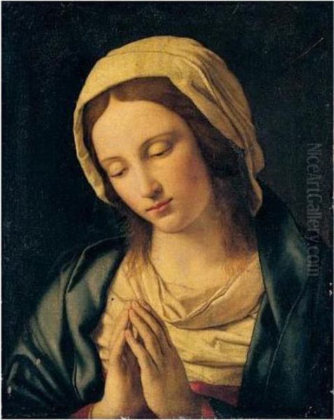 The Virgin At Prayer - view 1