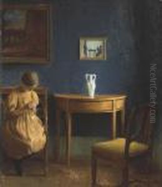 Girl In An Interior - view 1