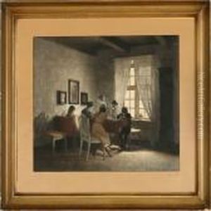 A Rainy Day by Peder Vilhelm Ilsted