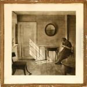 Sunshine Interior by Peder Vilhelm Ilsted