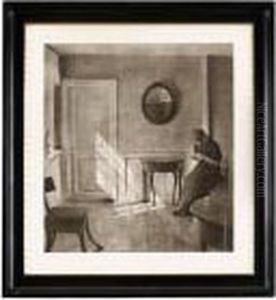 Lasande Flicka by Peder Vilhelm Ilsted